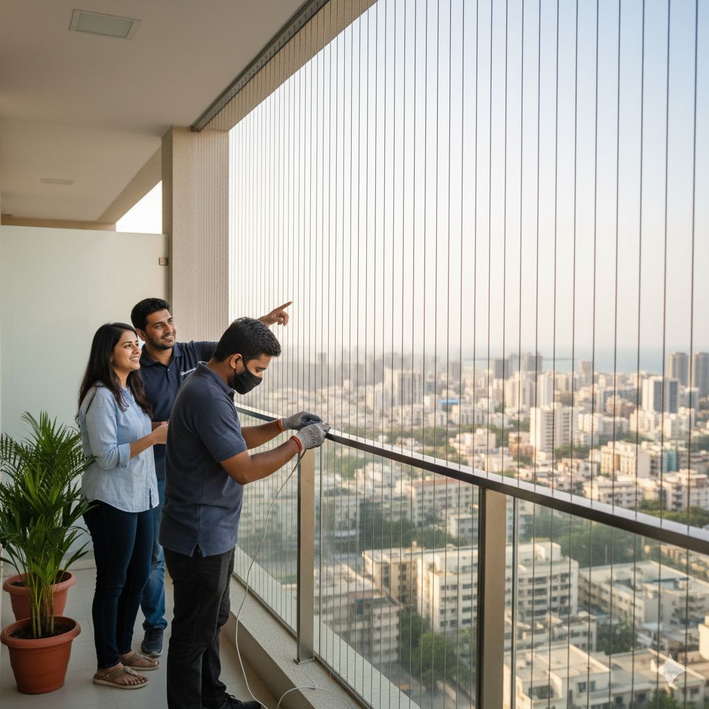 Invisible Grill Services in Mumbai