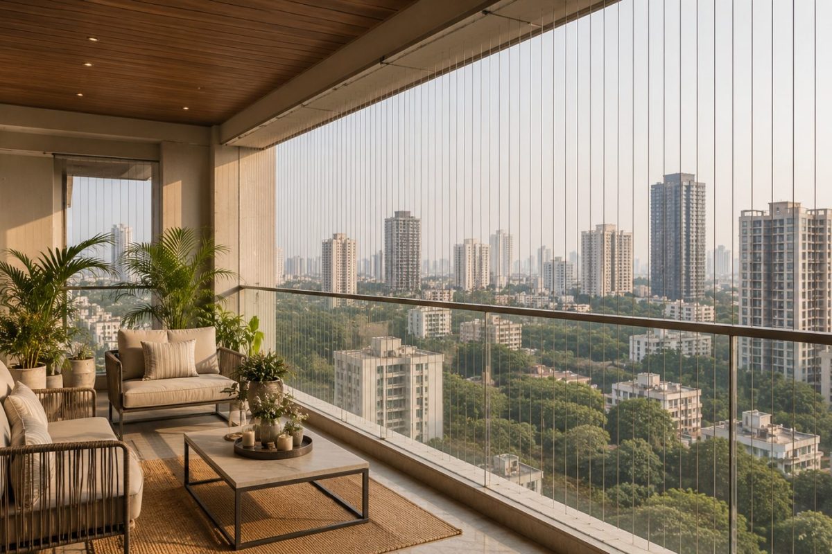 Invisible Grill for Balcony in Mumbai