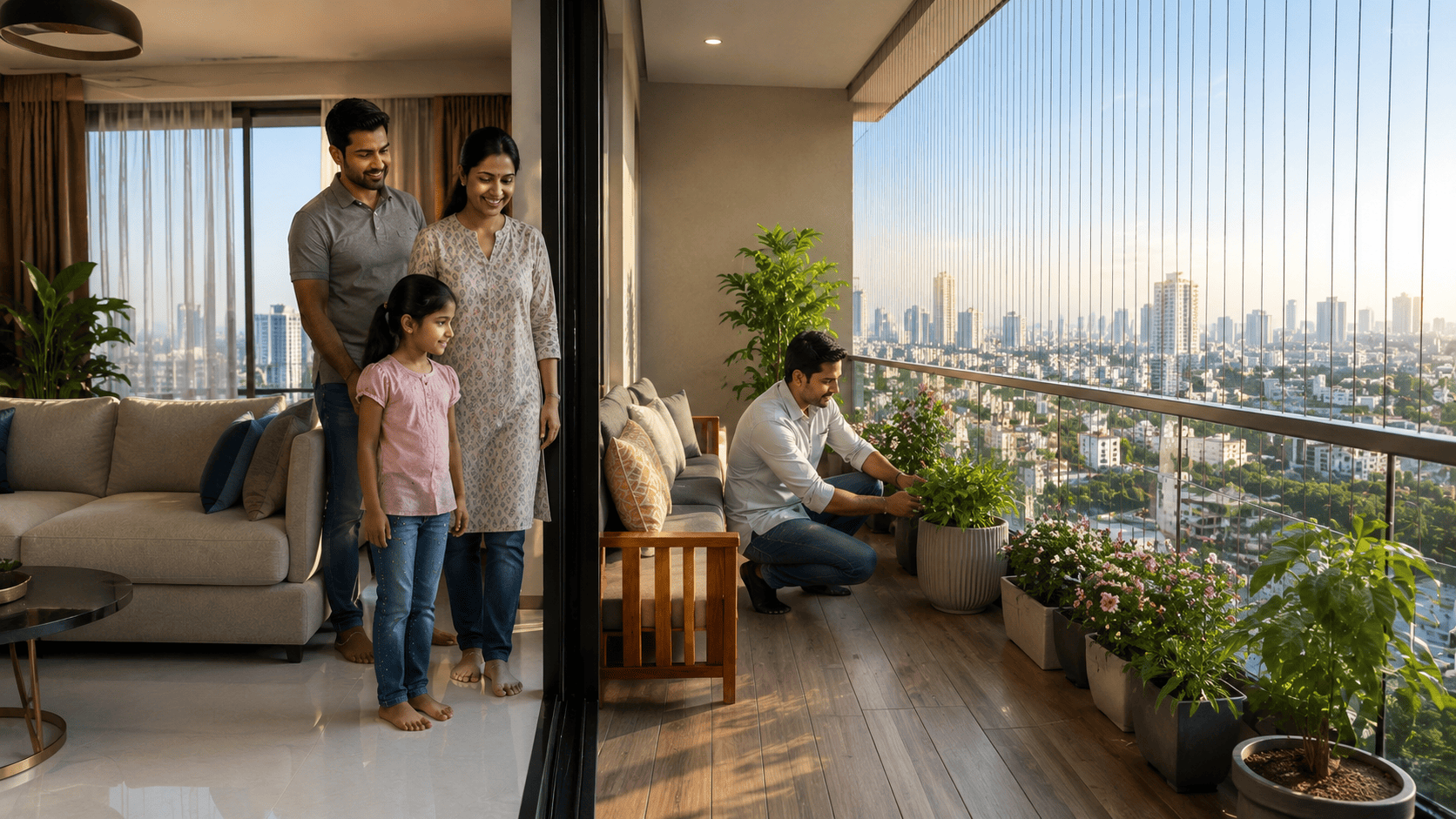 Invisible Grills for Balcony in Mumbai
